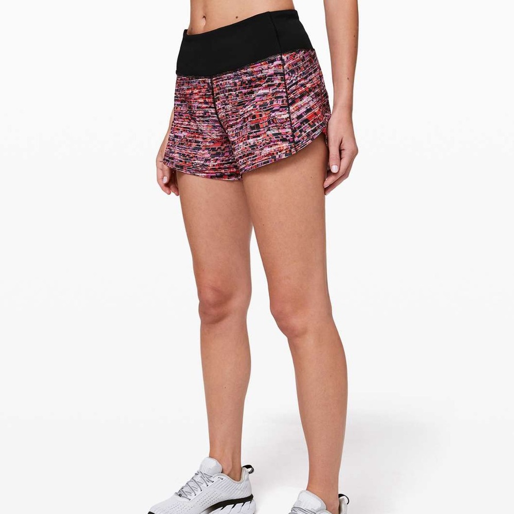 Lululemon speed up 4” mid-rise shorts